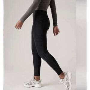 Athleta Delancey Moto Tight Leggings Black Women’s Size 2X